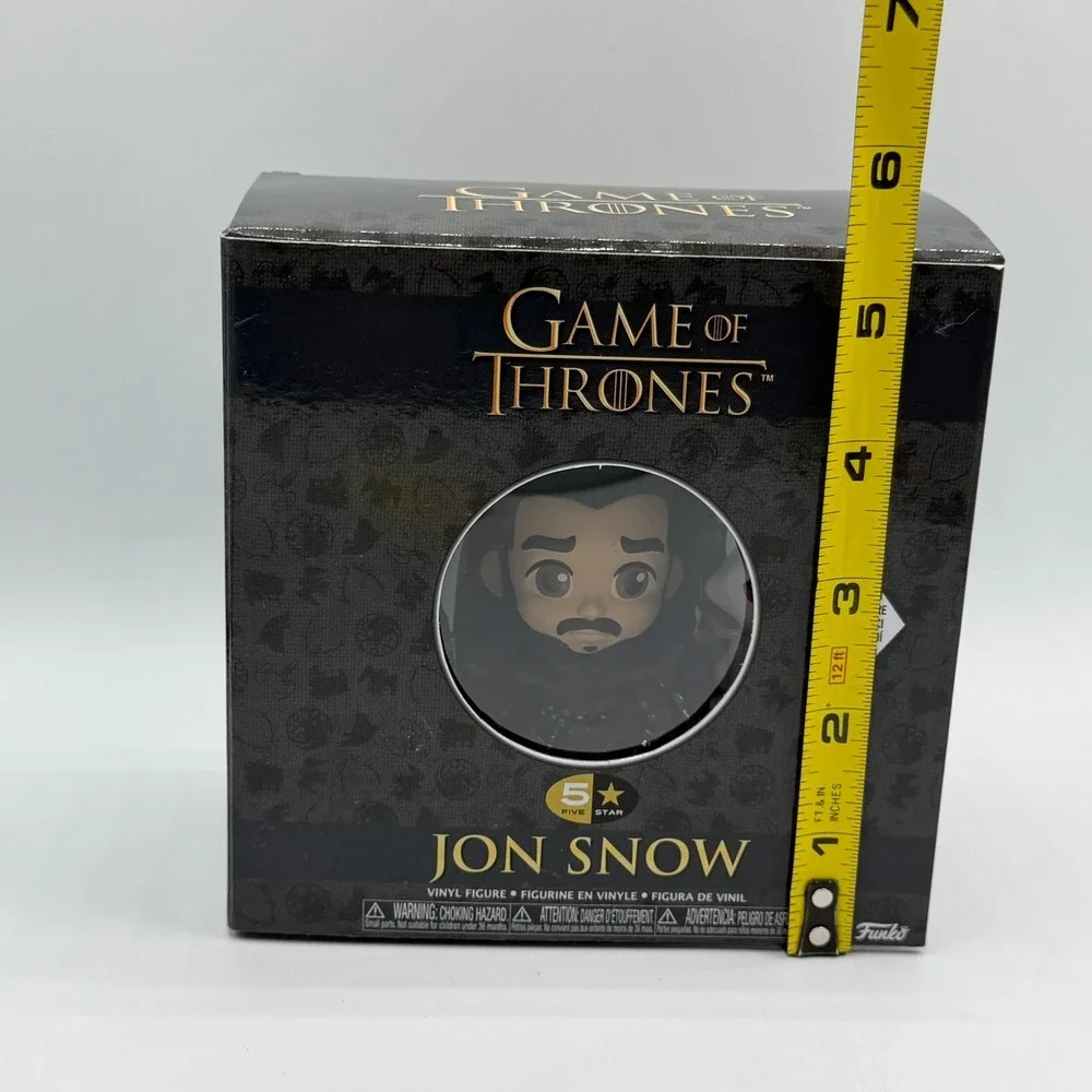 Funko 5 Star Game of Thrones Jon Snow Vinyl Figure with Ghost and Longclaw